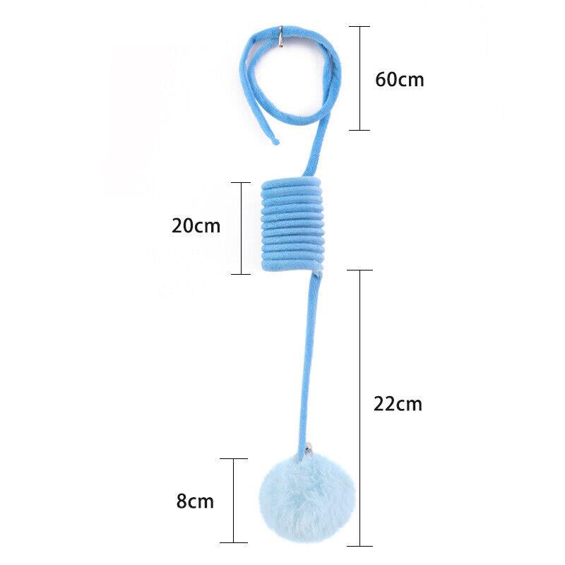 

Подвесная дверь, плюшевая игрушка для кошек, игрушки-тизеры, выдвижная интерактивная игрушка для кошек с колокольчиком