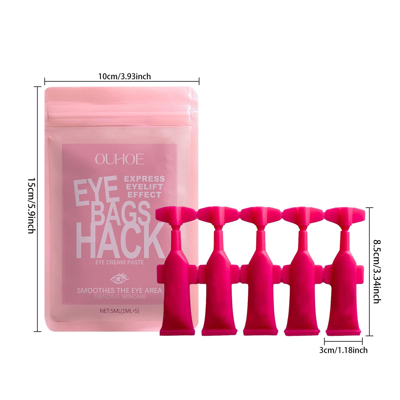 Anti Wrinkle Eye Cream Hydration Moisturizing Compact Wrinkle Reduce Eye Fine Sagging Line Defense Restore Eye Elasticity Cream