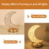 Moon Desk Lamp, Touch Controlled Three Color Gift Desk Lamp, Bedroom Bedside Decorative Atmosphere Desk Lamp