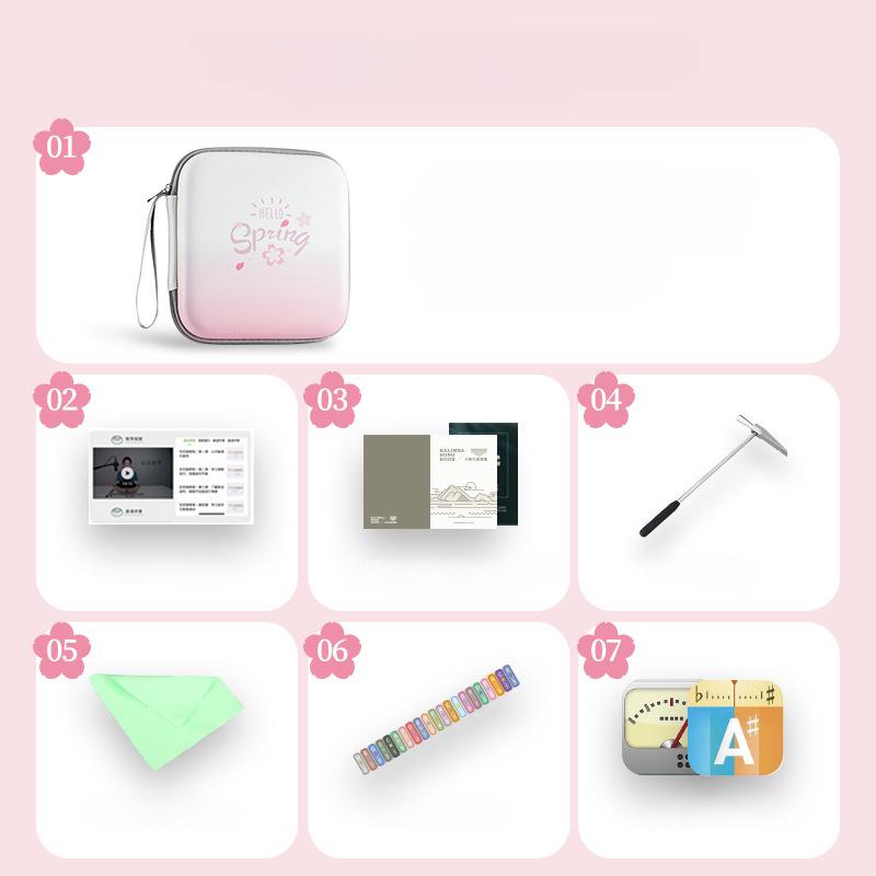 17/21 Keys Transparent Kalimba Music Instruments Portable Kalimba Fingers Piano Clear Pitch Stylish Crystal Transparent Thumbs Piano