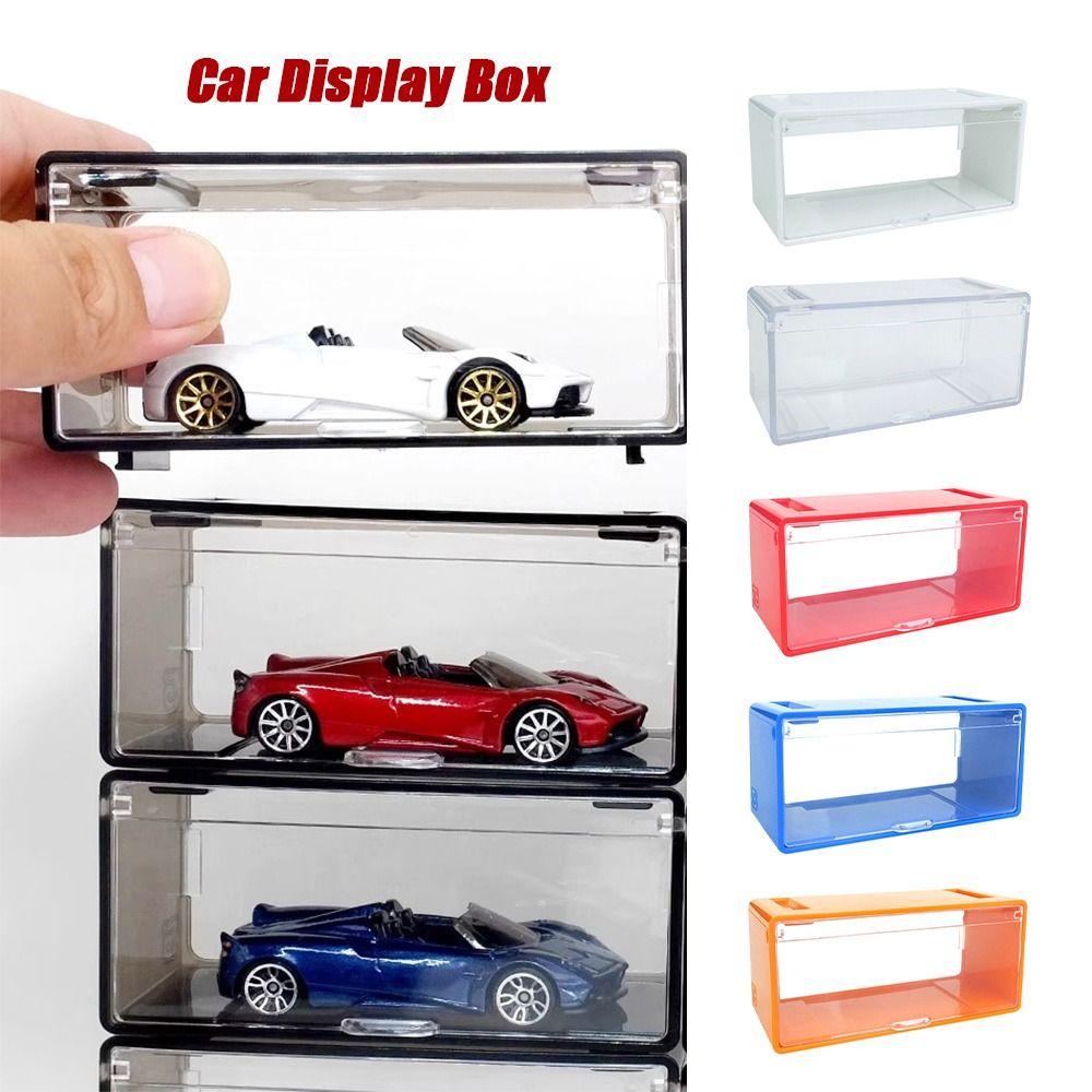 Stackable Wind and Fire Wheel Display Box Transparent Alloy Car Model Storage Box Model Storage
