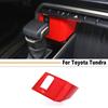 For Toyota Tundra -2025 ABS Red Electronic Handbrake Switch Panel Cover Trim