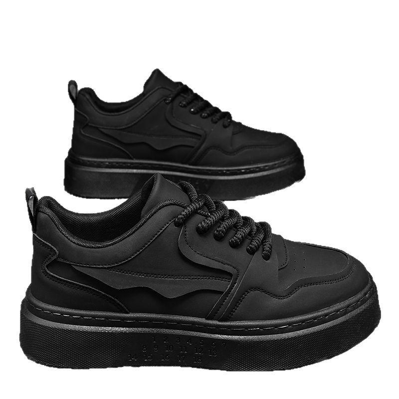 Herrskor höst 2025 nya herrars mångsidiga sport- och fritidsplattform halkfria boardskor arbete andningsbara trendiga skor