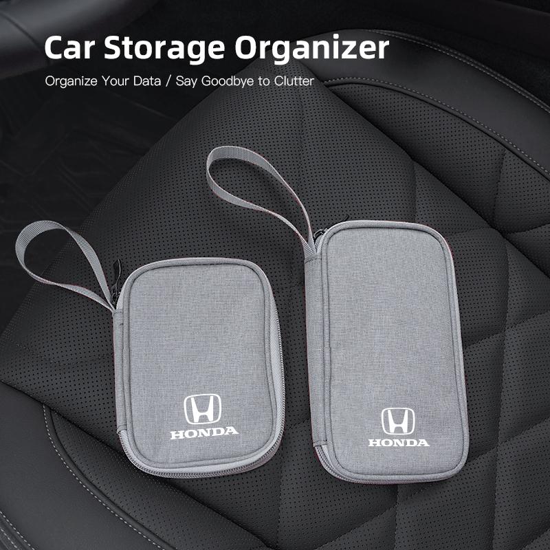 Car Key Pack Auto Driver's License Phone Storage Bag For Honda civic accord fit jazz pilot CRV odyssey passport city shuttle HRV