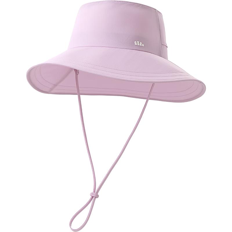 Beneunder Unisex UV Protection Breathable Bucket Sun Hat Free Size графитово-фиолетовый