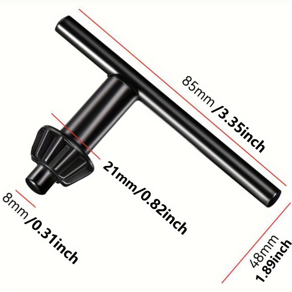 Drill Bit Chuck Key Universal Chuck Key Drilling Electric Tool Replacement Chuck  Chuck Key Elastic Shaft Grinder  Chuck Key