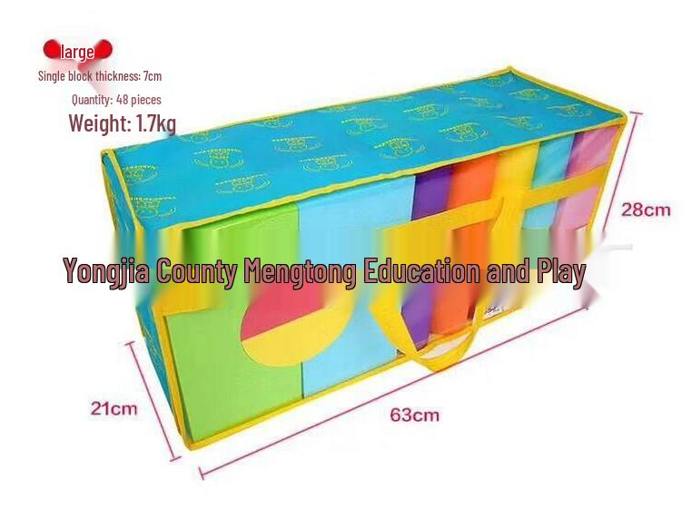 Naughty Castle Kids' Extra Large EVA Foam Building Blocks