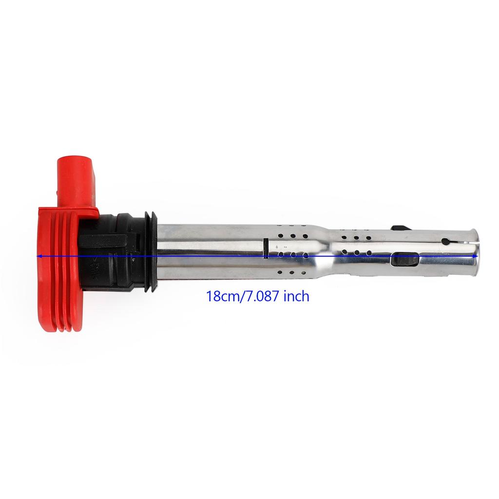 4x Red Coil Packs Set 06E905115E For VW GOLF 5/LEON