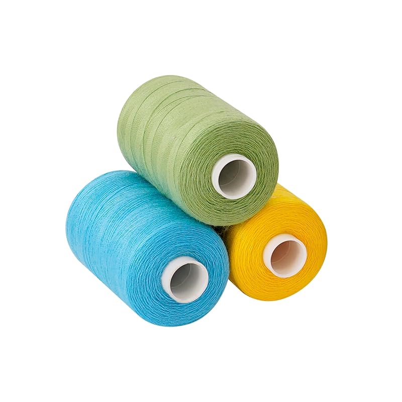 49 Colors Sewing Thread Set No. 60 1000 Yards Roll Large Capacity Can Be Used a Lot For Ordinary Ground Thread for Home Sewing Machines Hand Sewing