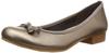 Mare Mare Daily Market Women's Ribbon Flats, Classic Color, Gunmetal, 22cm, 2E