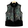 Fleece-Lined Vest for Women: Warm Winter Fur Cape for Middle-Aged & Elderly Moms