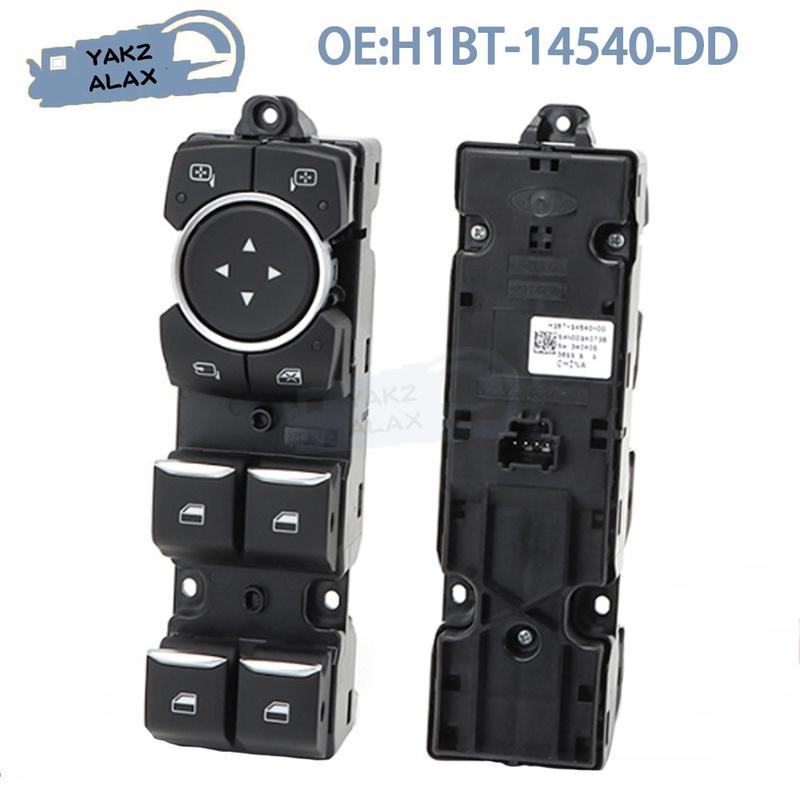For Ford Focus     H1BT-14540-DD H1BT-14540-DC Electric Master Power Window Control Switch Glass Lifter Button