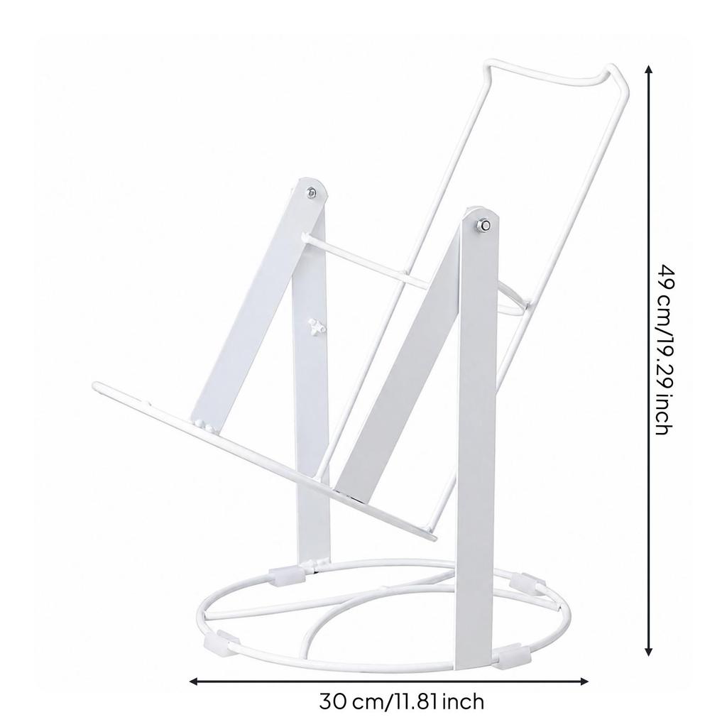 Water Dispenser Support Stand with Rotating Cradle Stable Inverted Bottled Holder