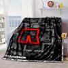 Ramm-stein Skulls And Logo Blanket Flannel Blanket for Bed, Sofa, Camping, Hiking, Picnic Essentials, Gift for Family Fan Gifts