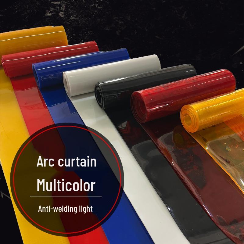 Fire-Resistant Welding Light Blocking PVC Curtain