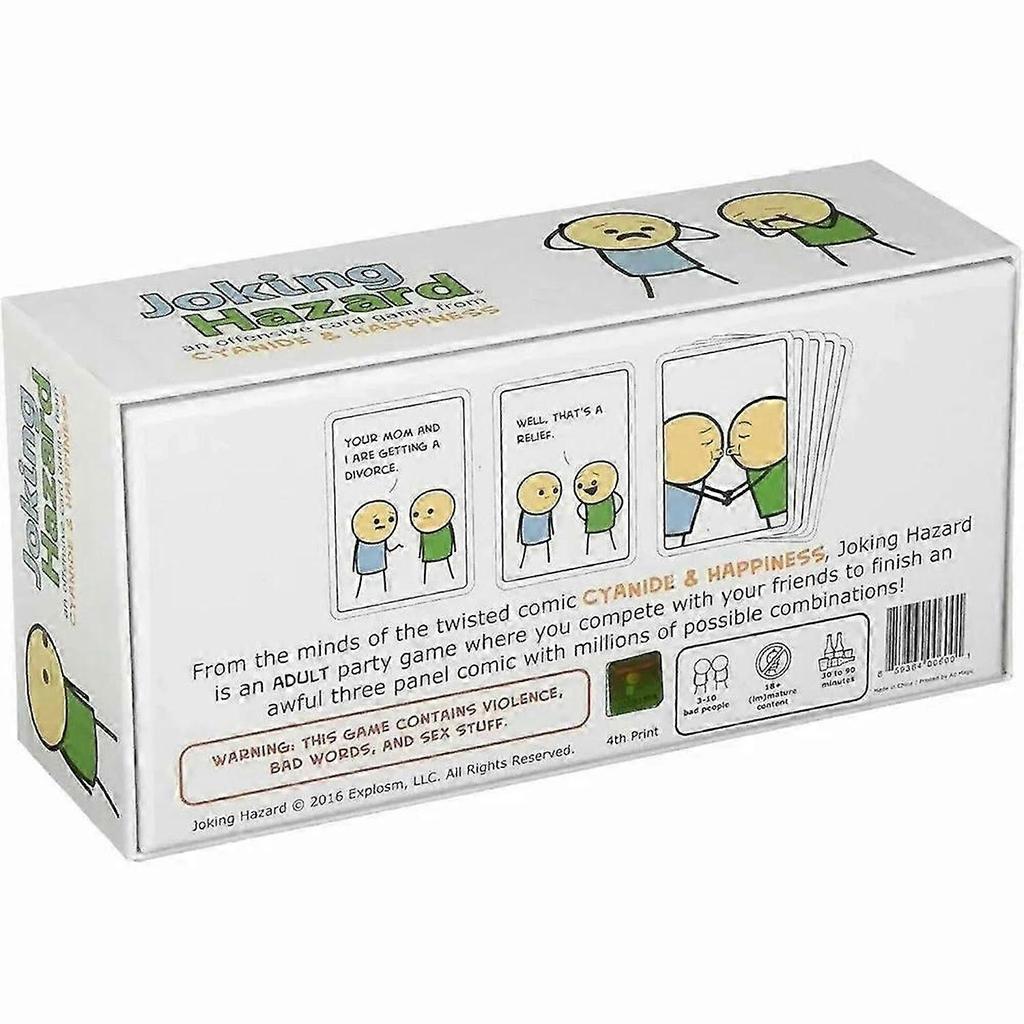 Joking Hazard Original-kort och kortleksförbättring #1 Roliga festspel för vuxna
