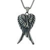 Accessoires Personnalité Mode Ailes Collier Pendentif En Acier Inoxydable Tendance Accessoires Chaîne De Pull En Acier Au Titane