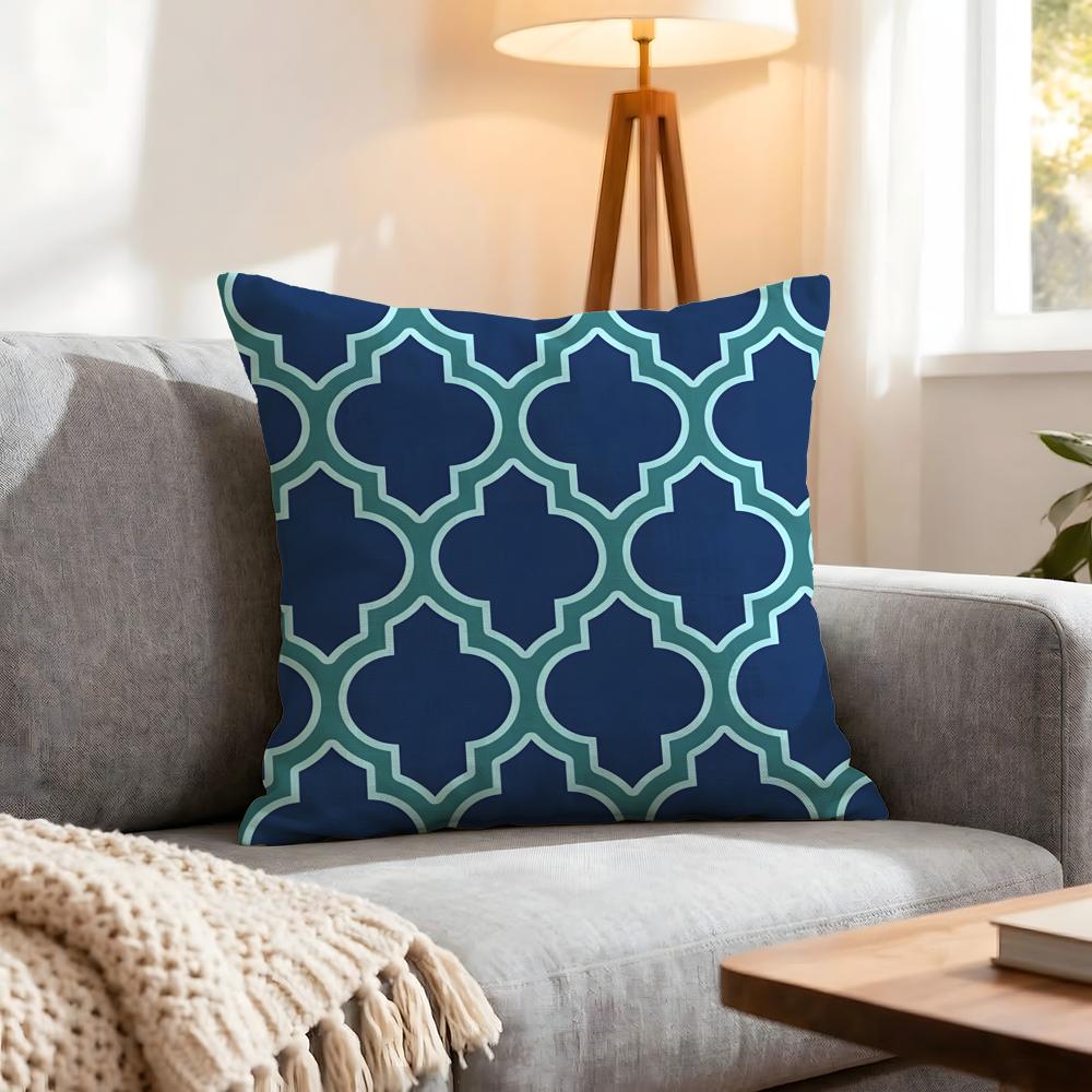 Pattern Moroccan Pattern Cushion Cover 1Pcs Decorative Covers Soft Cushion Case For Sofa Couch Decor 40X40 45X45 Pillowcases
