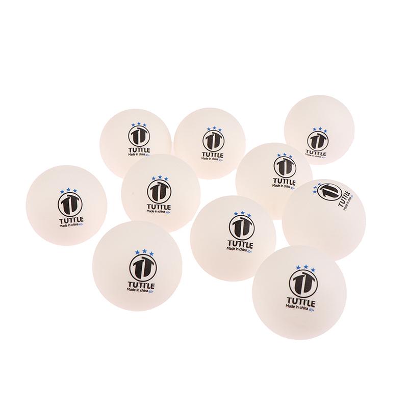 10Pcs 3-Star Professional Ping Pong Balls 40Mm High Elasticity Games Supplies