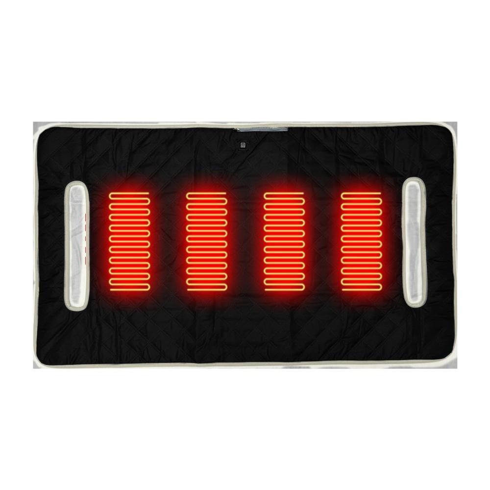 Soft Heated Golf Cart Seat Cover Waterproof Towel Easy Installation Universal Golf Cart Seat 4-Zone Heating Golf Seat Covers