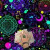 Astrology Tarots Table Altar Cloth Metaphysical Board Game Mat Pendulum Divinations Altar Tablecloth Board Game Card Pad