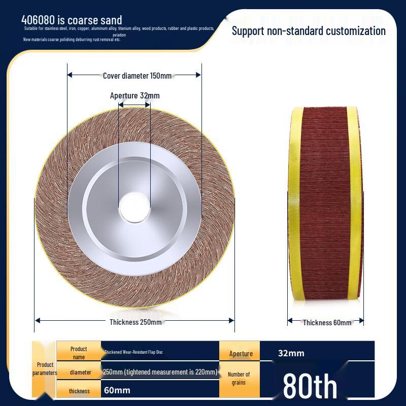 

Jundingying Stainless Steel Flap Wheel