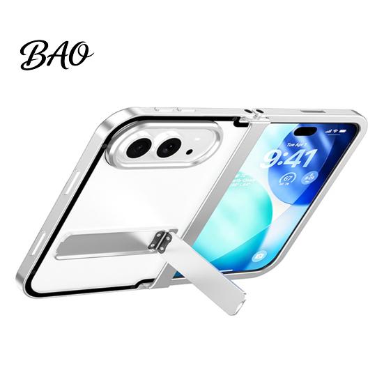Minimalist Phone Accessory for 2026 Aluminum Frame Case IPhoneDuo 2026, Slim Metal Bumper Protective Cover with Precise Cutouts, Anti-Fingerprint