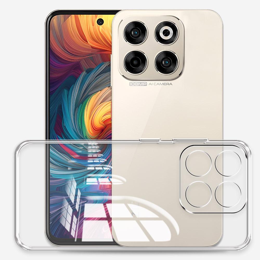 Für ZTE Nubia V70 V60 Hülle Klare Weiche Silikon Handyhülle Für ZTE Axon 70 ZTE V70 Transparenter Stoßfester Schutz Bumper Abdeckung
