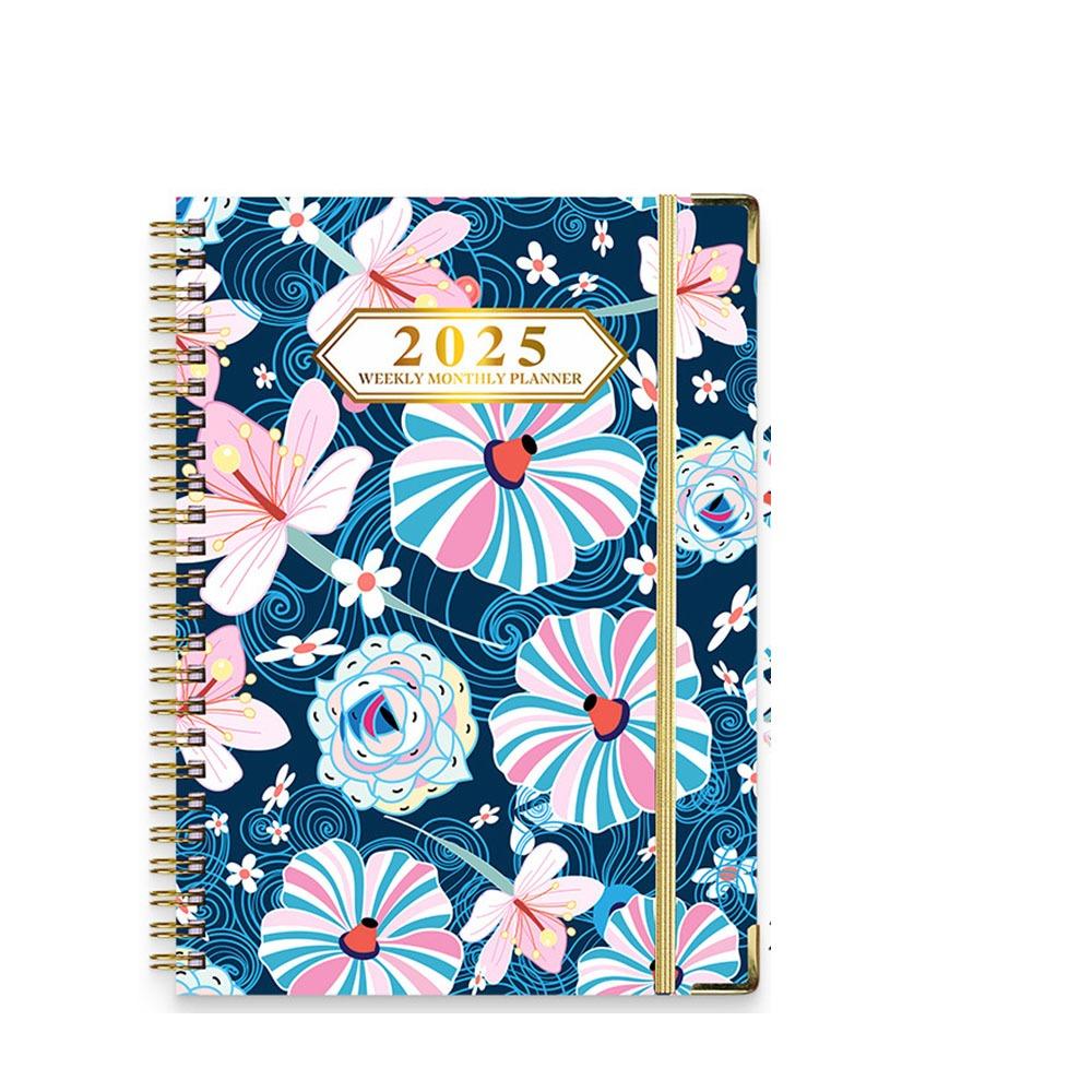Thicken 2025 Agenda Planner Notebook Time Organizer Diary Notebook A5  Schedules Notepad  Study