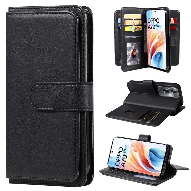 

KT Multi-functional Series-1 For Oppo A79 5G / A2 5G Wallet Case Leather Stand Cover