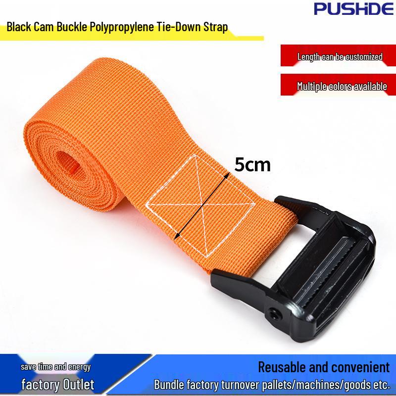 Zinc Alloy Cam Buckle Polypropylene Strap for Cargo Tie-Down