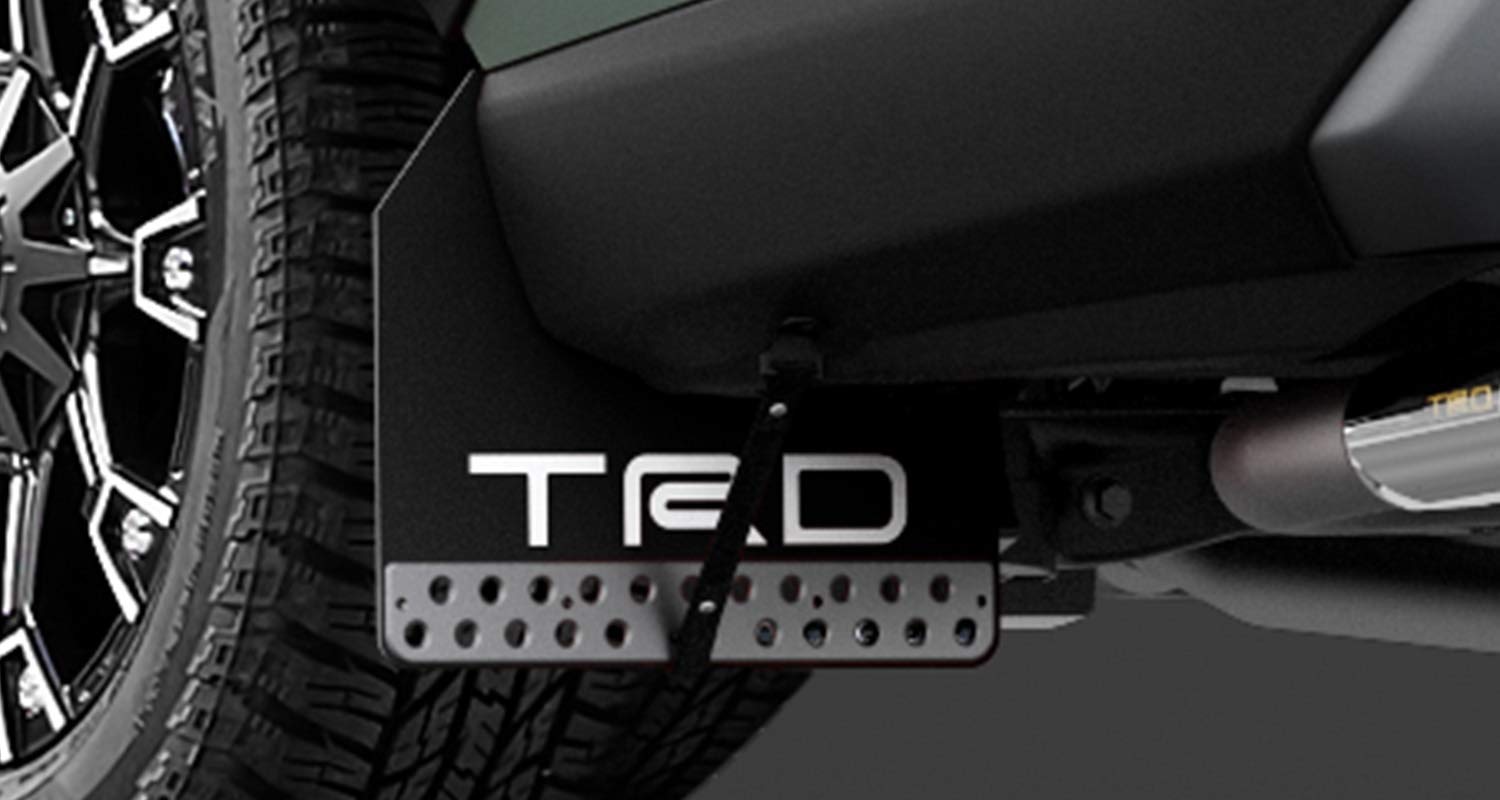 

TRD MS328-42002 Mud Flaps, Black, for RAV4 (5# series)