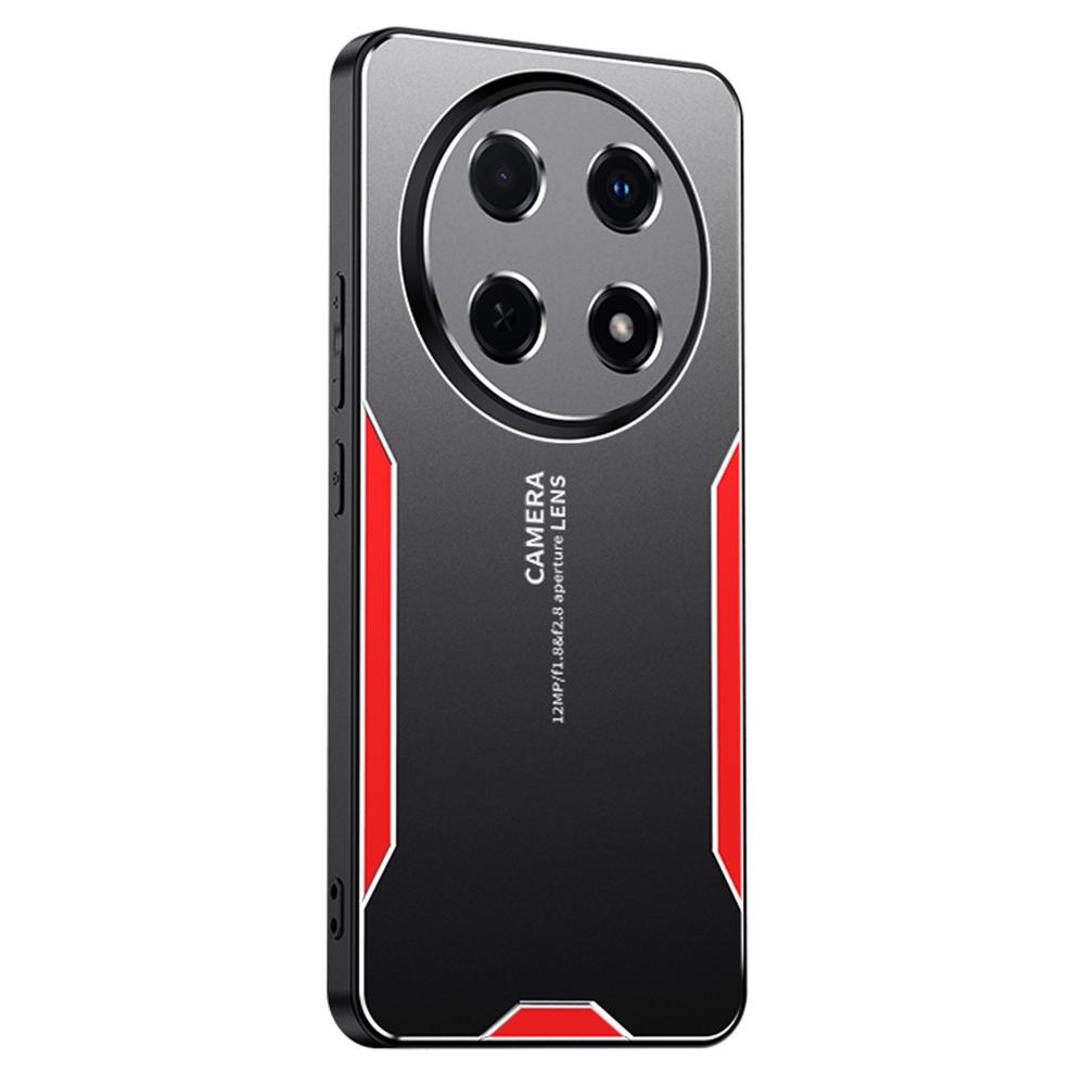 

Для телефону For Honor X60 Pro 5G Чохол з алюмінієвого сплаву TPU PC Задня кришка Red