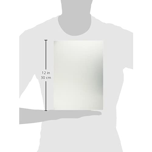 Ky?ho Metal Works Galvanized Iron Sheet with Adhesive Backing, 0.25mm Thick X 225mm Wide X 300mm Wide, M670