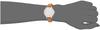 Fieldwork ASS156-4 Women's Analog Watch with Crown, Thin Leather Strap, Brown