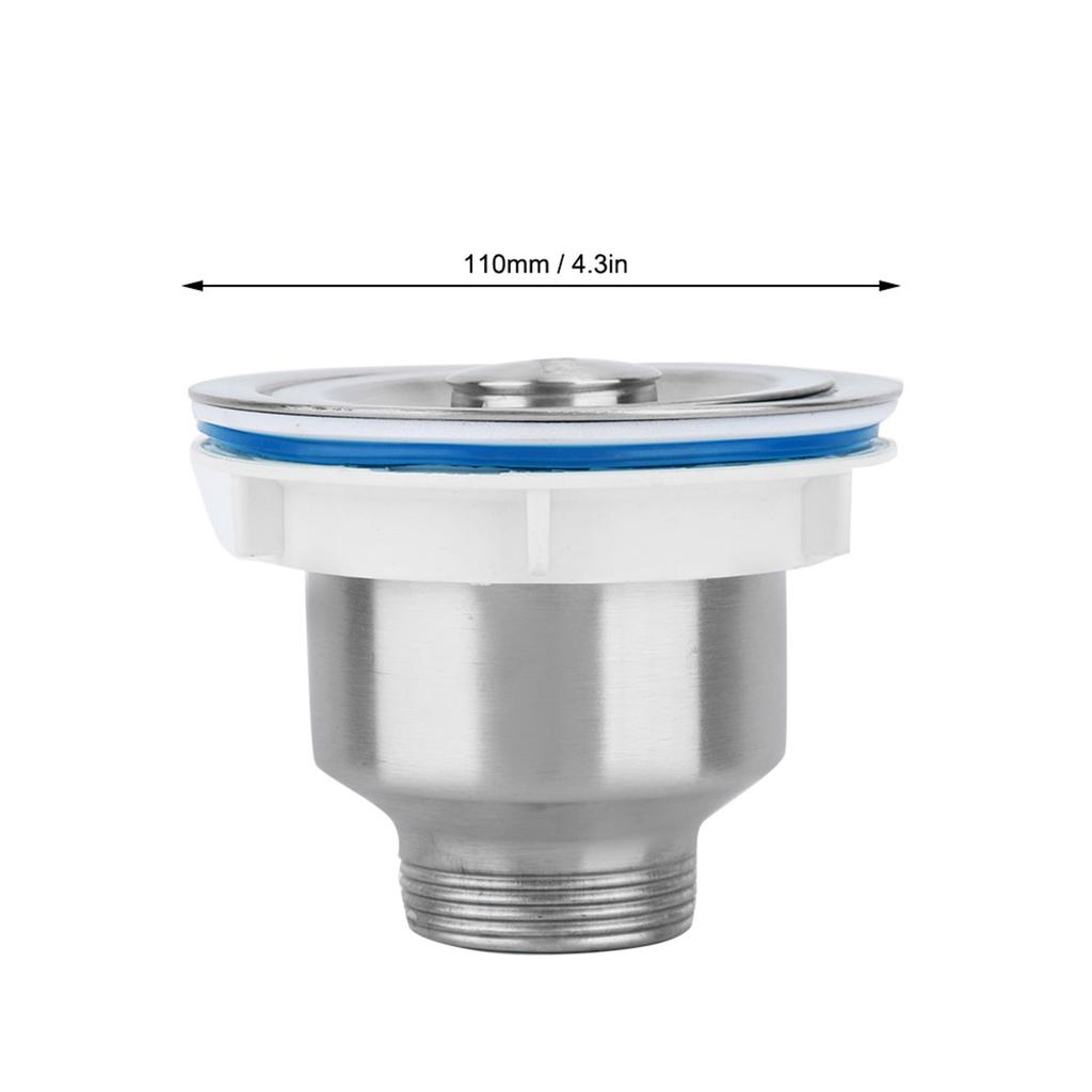 Stainless Steel Kitchen Sink Drainer Wire Drain Filter Sewer Accessories