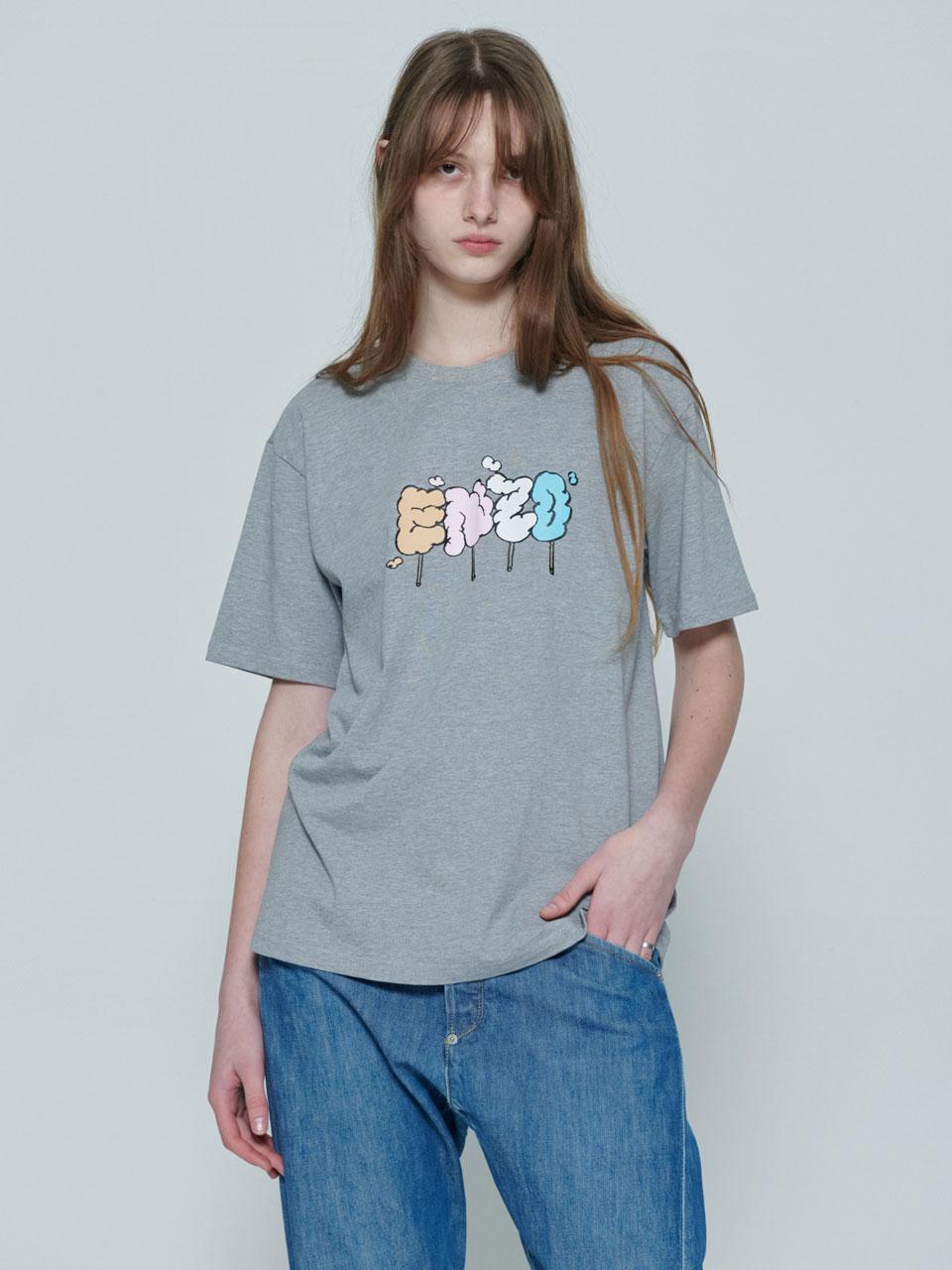 Enzo Blues Balloon T-Shirt (Grey) F