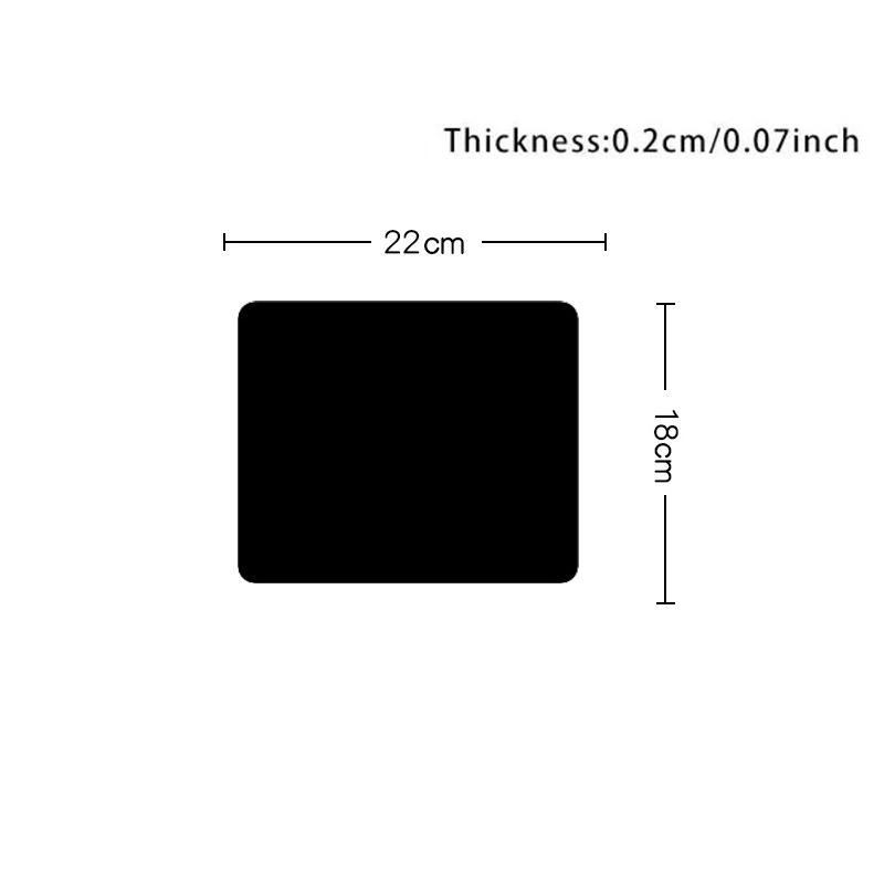 XXL Black Simple Gaming Mouse Pad Large Rubber Base Anti-slip Desk Accessories Mousepad PC Offices Gamer Keyboard Long Table Mat