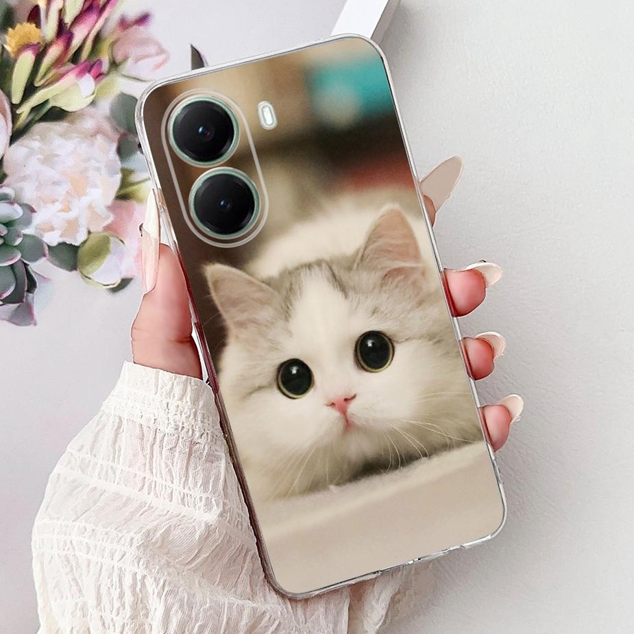 For Xiaomi Poco X7 Pro 5G Case Cute Panda Flowers Painted Cover Soft Slim Phone Case For Xiaomi Poco X7 PocoX7 Pro Fundas Bumper