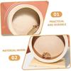 Small Animal Wooden Hamster Wheel for Rats and Guinea Pigs, Medium Size Pet Exercise Toy, Safe and Durable Design 25-26s