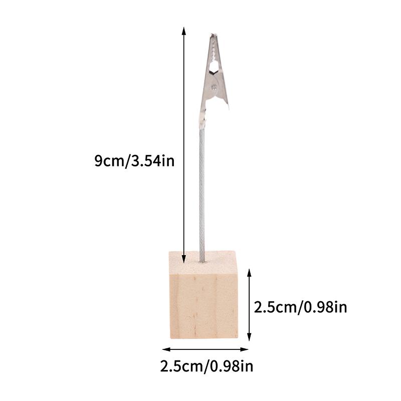 Porta biglietti da visita in legno portatile, clip per porta biglietti da visita, per profumi, oli essenziali, strisce di carta test tester, porta da scrivania per aromaterapia