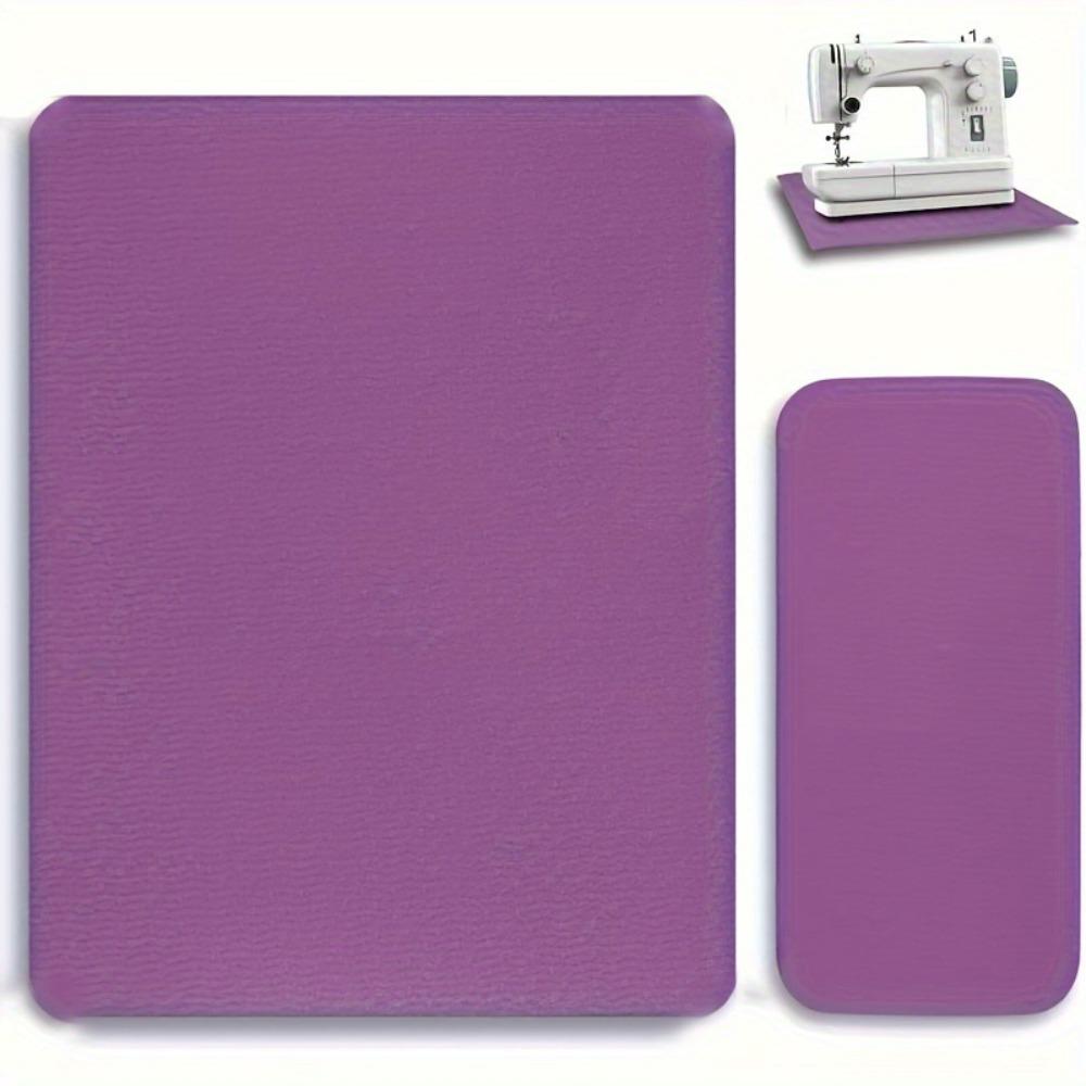2PCS Multifunctional Sewing Machine Pedal Mat Non Slip Base Reduce Vibration Sewing Machine Muffling Mat Foot Pad