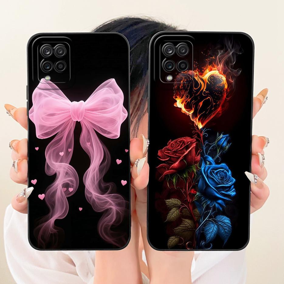 For Samsung Galaxy A22 4G Case SM-A225F New Luxury Candy Painted Cover Soft TPU Phone Case For Samsung A22 A 42 Galaxy A42 Shell