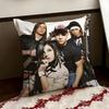 Band TTokio HHotel Cushion Cover Reversible Soft Durable Pillow Cover Home  Car MultiScene Use for Daily Comfort