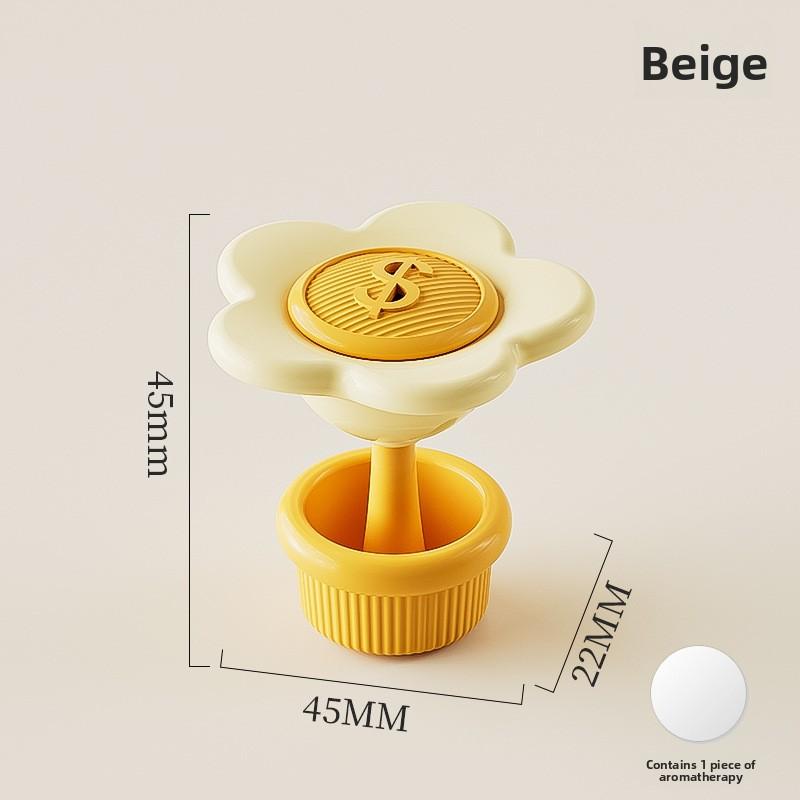 Dopamine Rich Flowers Toilet Presser Long Nails Manicure Special Creative Toilet Tank Flush Aid Push Button