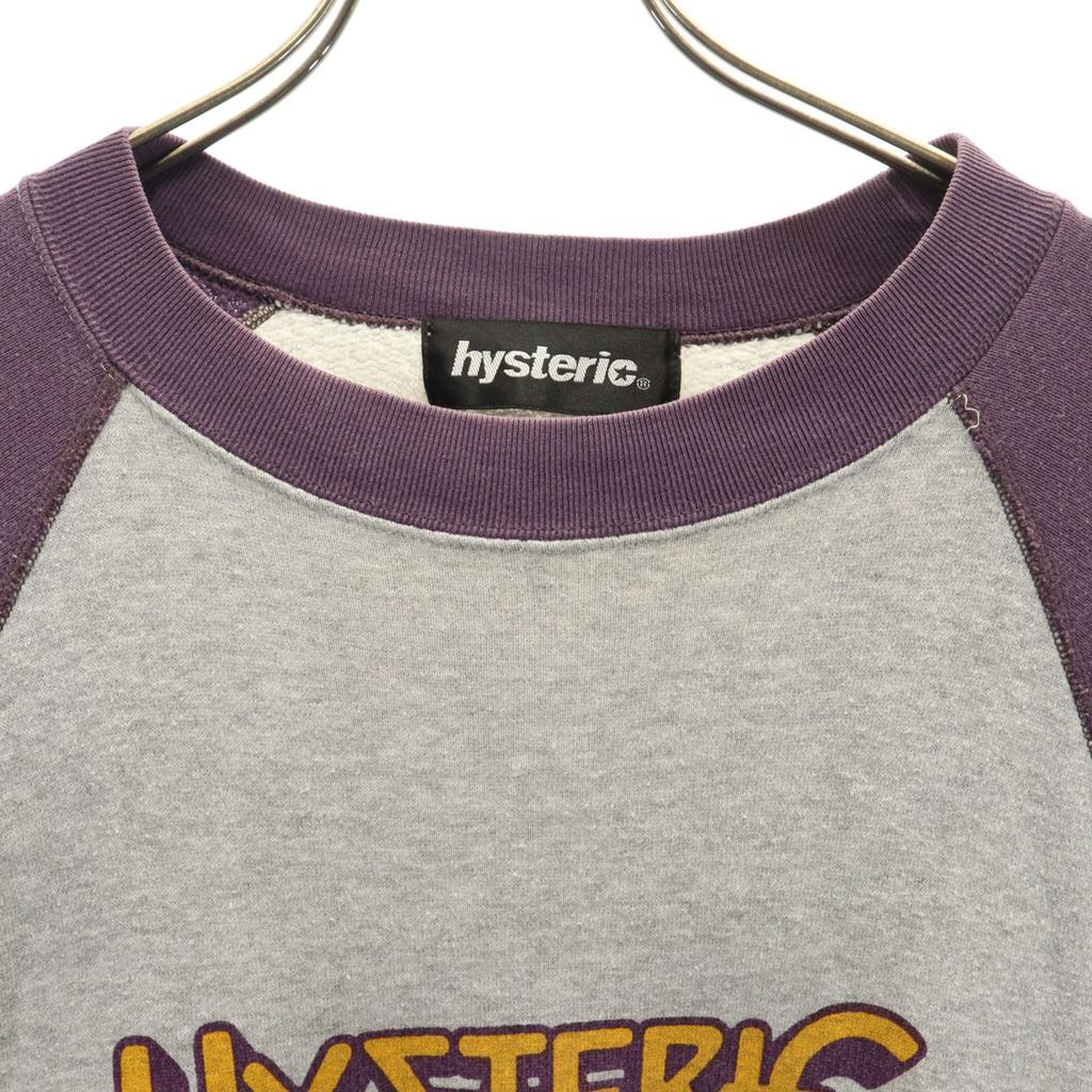 HYSTERIC Made In Japan Long Sleeve Sweat Trainer FREE Hysteric Glamor Women Used