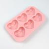 Six-Cavity Heart Silicone Baking Mold