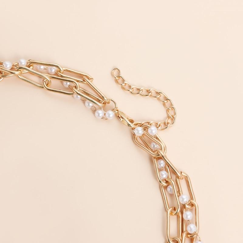 Trendy Ocean Inspired Tassels Shell Pendant Necklace Lightweight Alloy Layering Chain Casual Beach Neck Jewelry