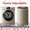 Mobile Base with 4 Twin Locking Wheels and 4/8 Strong Feet 44-66cm Furniture Dolly Adjustable Fridge Washing Machine Pedestal