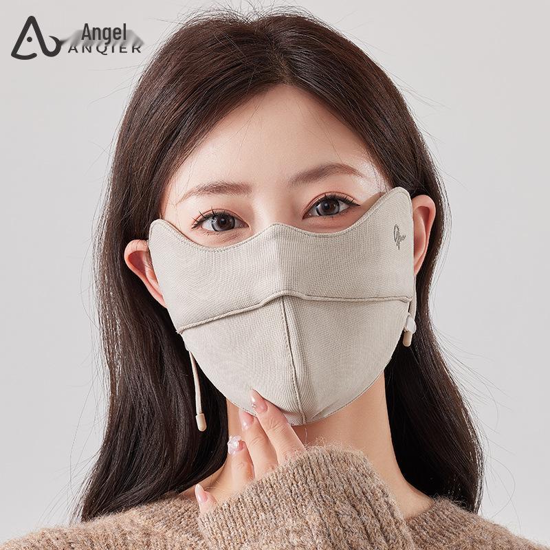 Adjustable 3D Breathable Windproof Mask for Autumn/Winter - Washable & Warm for Cycling